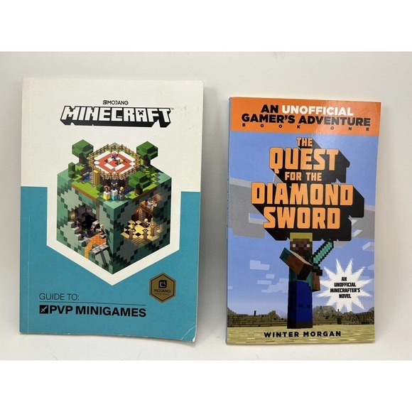Minecraft Books Mixed Lot‎ Of 13 Mojang Handbook Graphic Novel Gamer Overworld - Picture 12 of 16